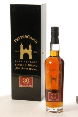 Fettercairn Rare Vintage Single Highland Malt Scotch Whisky 30 yr old 1978 43.3% 70cl NV In presentation case 1 70cl Bt