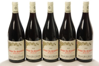 Savigny-l&egrave;s-Beaune 1er cru Les Serpenti&egrave;res 2010 Domaine Pierre Guillemot 5 Bts