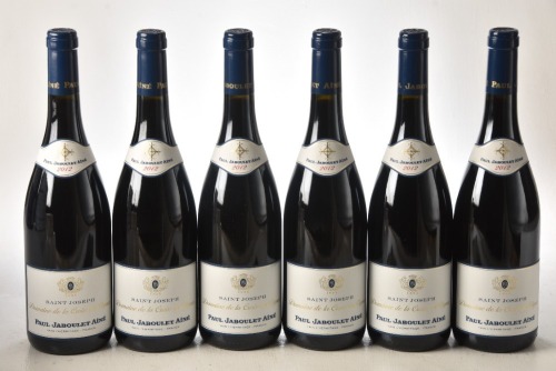 Saint Joseph La Croix des Vignes Paul Jaboulet Aine 2012 6 bts