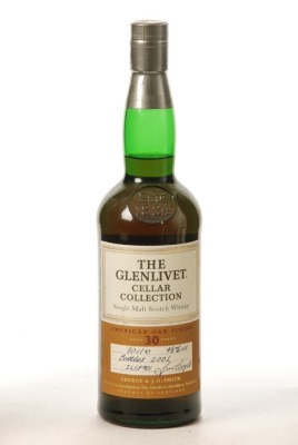 The Glenlivet Cellar Collection Single Malt 30 yr old bottled in 2001 48% NV 1 70cl Bt