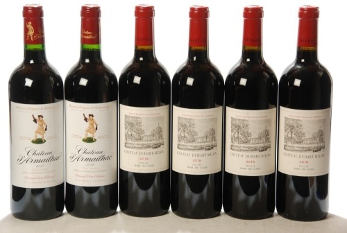 Chateau Duhart Millon 2018 Pauillac 4 Bts Chateau d'Armailhac 2018 Pauillac 2 Bts Above 6 Bts