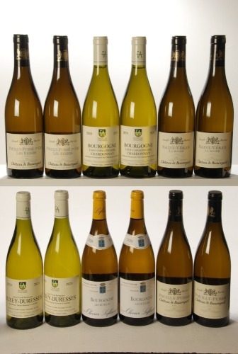 Auxey Duresses 2020 Domaine Francois d Allaines 2 Bts Bourgogne Blanc Cote Chalonnaise 2020 Domaine Francois d Allaines 2 Bts Bourgogne Blanc Les Setilles 2020 Domaine Olivier Leflaive 2 Bts Pouilly Fuisse 2020 Chateau de Beauregard 2 Bts Pouilly Fuisse 