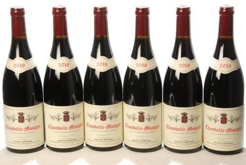Chambolle Musigny 2018 Domaine Ghislaine Barthod 6 Bts OCC IN BOND
