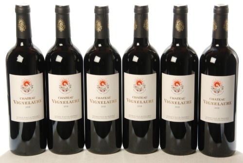 Chateau Vignelaure 2018 Coteaux d Aix en Provence 6 Bts OCC IN BOND