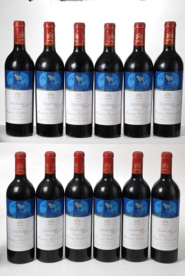 Chateau Mouton Rothschild 2008 Pauillac 12 Bts OWC In Bond