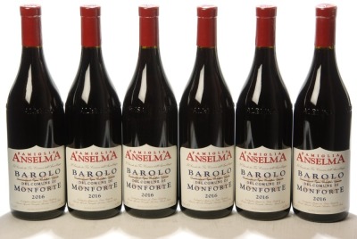 Barolo del Comune di Monforte 2016 Famiglia Anselma 6 Bts OCC