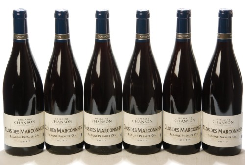 Beaune 1er Cru Clos des Marconnets 2017 Domaine Chanson 6 Bts OCC
