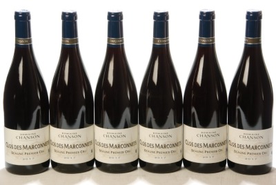 Beaune 1er Cru Clos des Marconnets 2017 Domaine Chanson 6 Bts OCC
