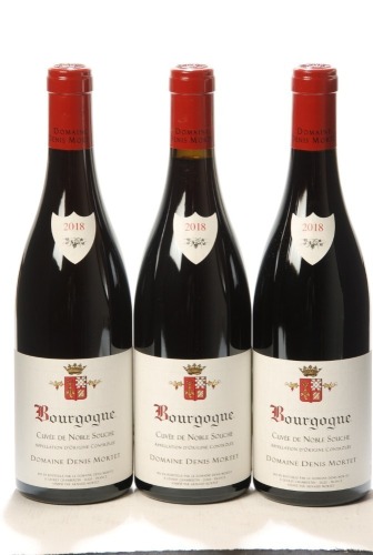 Bourgogne Cuvee de Noble Souche 2018 Domaine Denis Mortet 3 Bts