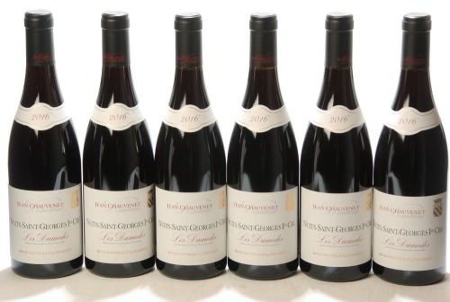 Nuits Saint Georges 1er Cru Les Damodes 2016 Domaine Jean Chauvenet 6 Bts OCC