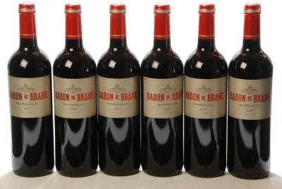 Baron de Brane 2019 Margaux 6 Bts OWC