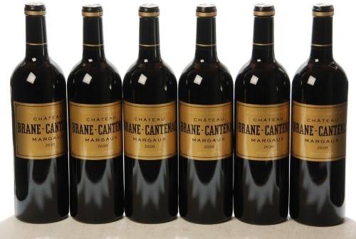 Chateau Brane Cantenac 2020 Margaux 6 Bts OWC IN BOND