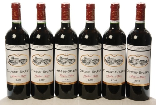 Chateau Chasse Spleen 2019 Moulis en Medoc 6 Bts OWC