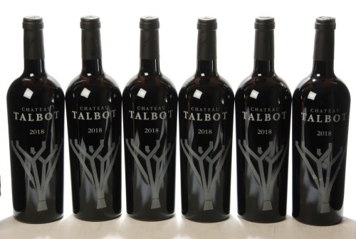 Ch&acirc;teau Talbot 2018 Saint Julien 6 Bts OWC