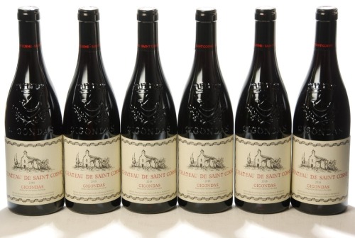 Gigondas 2018 Chateau de Saint Cosme 6 Bts OCC