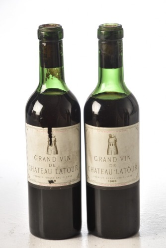 Chateau Latour 1968 2 hf bts