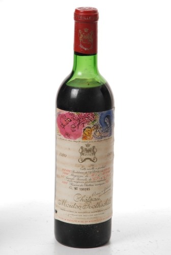 Chateau Mouton Rothschild 1970 Pauillac 1 Bt