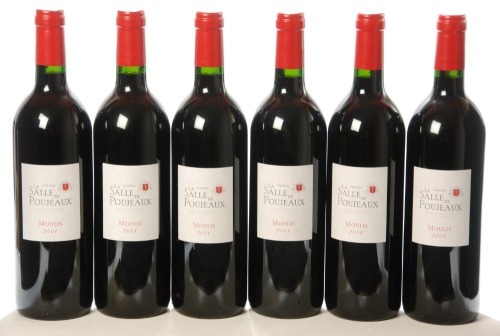 Chateau La Salle de Poujeaux 2001 Moulis en Medoc 6 Bts OWC