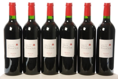 Chateau La Salle de Poujeaux 2001 Moulis en Medoc 6 Bts OWC