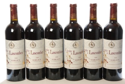 Chevalier de Lascombes 1999 Margaux 6 Bts OWC