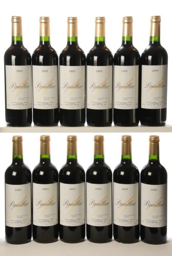 Pauillac Ullyse Cazabonne 2005 Pauillac 12 Bts OWC