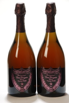 Champagne Dom Perignon Rose 2008 2 Bts OCC