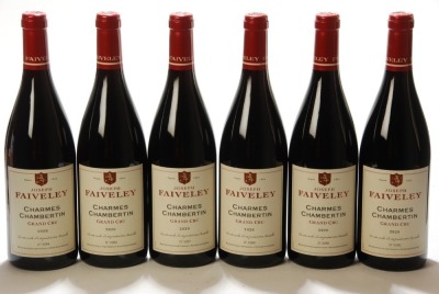 Charmes-Chambertin Grand Cru 2020 Domaine Faiveley 6 Bts OWC IN BOND