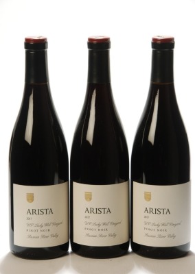 Arista UV Lucky Well Vineyard Pinot Noir 2017 Russian River 3 Bts IN BOND