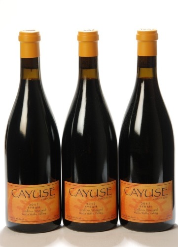 Cayuse Vineyards Cailloux Vineyard Syrah 2017 Walla Walla Valley 3 Bts OCC IN BOND