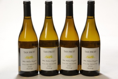 Tan Fruit Chardonnay White Walnut Vineyard 2022 Chehalem Mountains 4 Bts IN BOND