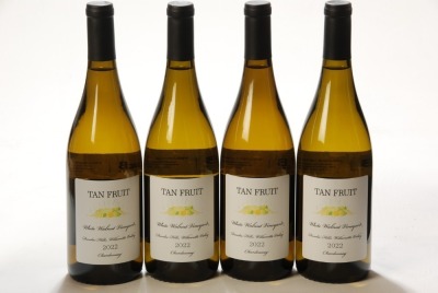 Tan Fruit Chardonnay White Walnut Vineyard 2022 Chehalem Mountains 4 Bts IN BOND
