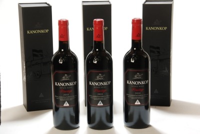 Kannonkop Black label Pinotage 2018 Stellenbosch 3 Bts OCC IN BOND