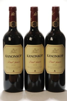 Kanonkop Paul Sauer 2018 Stellenbosch 3 Bts IN BOND