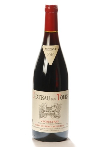 Vacqueras 2010 Chateau Des Tours 1 Bt IN BOND