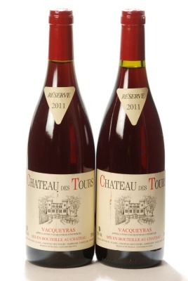 Vacqueras 2011 Chateau Des Tours 2 Bts IN BOND