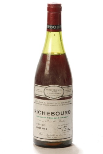 Richebourg Grand Cru 1982 Domaine de la Romanee Conti 1 Bt