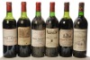 Chateau Lynch Bages 1981 Pauillac 1 Bt, Chateau Bourgneuf 1982 Pomerol 1 Bt Leoville Barton 1983 Saint Julien 1 Bt Chateau Laroque 1989 Saint Emilion 1 Bt Chateau Beychevelle 1982 Saint Julien 1 Bt Chateau Duhart Milon 1982 Pauillac 1 Bt Above 6 Bts