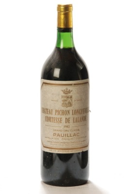 Chateau Pichon Longueville Comtesse de Lalande 1982 Pauillac 1 Mag
