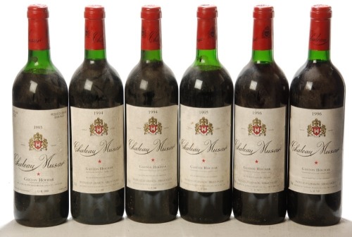 Chateau Musar 1993 1 Bt Chateau Musar 1994 2 Bts Chateau Musar 1995 1 Bt Chateau Musar 1996 2 Bts Above 6 Bts