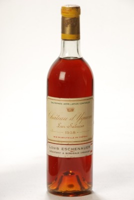 Chateau d Yquem 1958 Sauternes 1 Bt