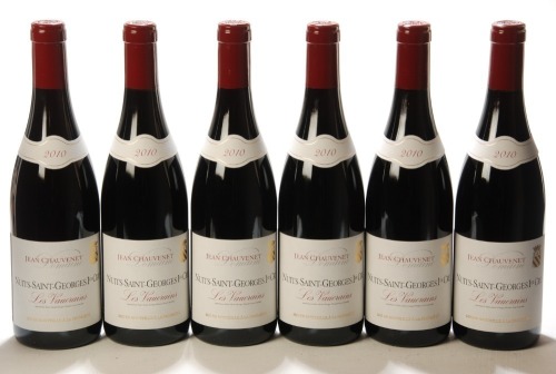Nuits St Georges 1er Cru Vaucrains 2010 Domaine Jean Chauvenot 6 Bts OCC