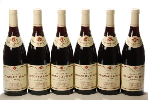 Savigny les Beaune 1er Cru Lavieres 2012 Domaine Bouchard Pere et Fils 6 Bts