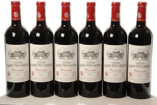 Chateau Grand Puy Lacoste 2007 Pauillac 6 Bts
