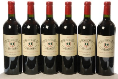 Chateau Pavie Macquin 2007 Saint Emilion 6 Bts OWC