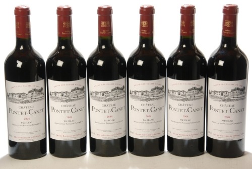 Chateau Pontet Canet 2004 Pauillac 6 Bts