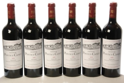 Chateau Pontet Canet 2004 Pauillac 6 Bts