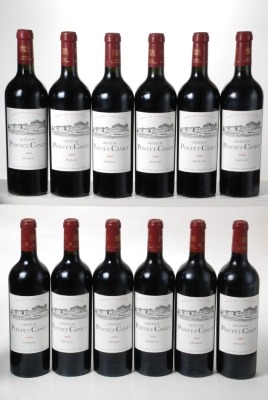 Chateau Pontet Canet 2009 Pauillac 12 bts OWC In Bond