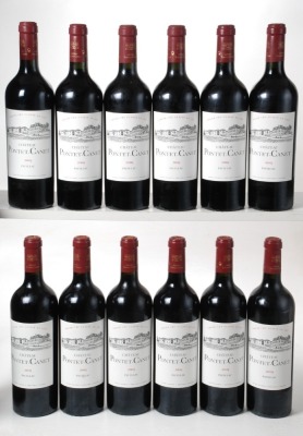 Chateau Pontet Canet 2009 Pauillac 12 bts OWC In Bond