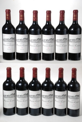 Chateau Pontet Canet 2010 Pauillac 12 bts OWC In Bond