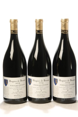 Pommard 1er Cru Les Epenots Cuvee Dom Goblet 2019 Hospices de Beaune 3 Bts OCC IN BOND